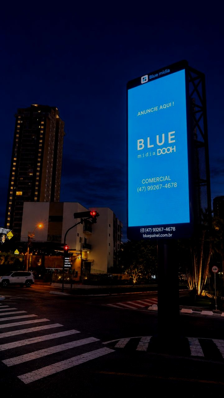 Painel Blue Led